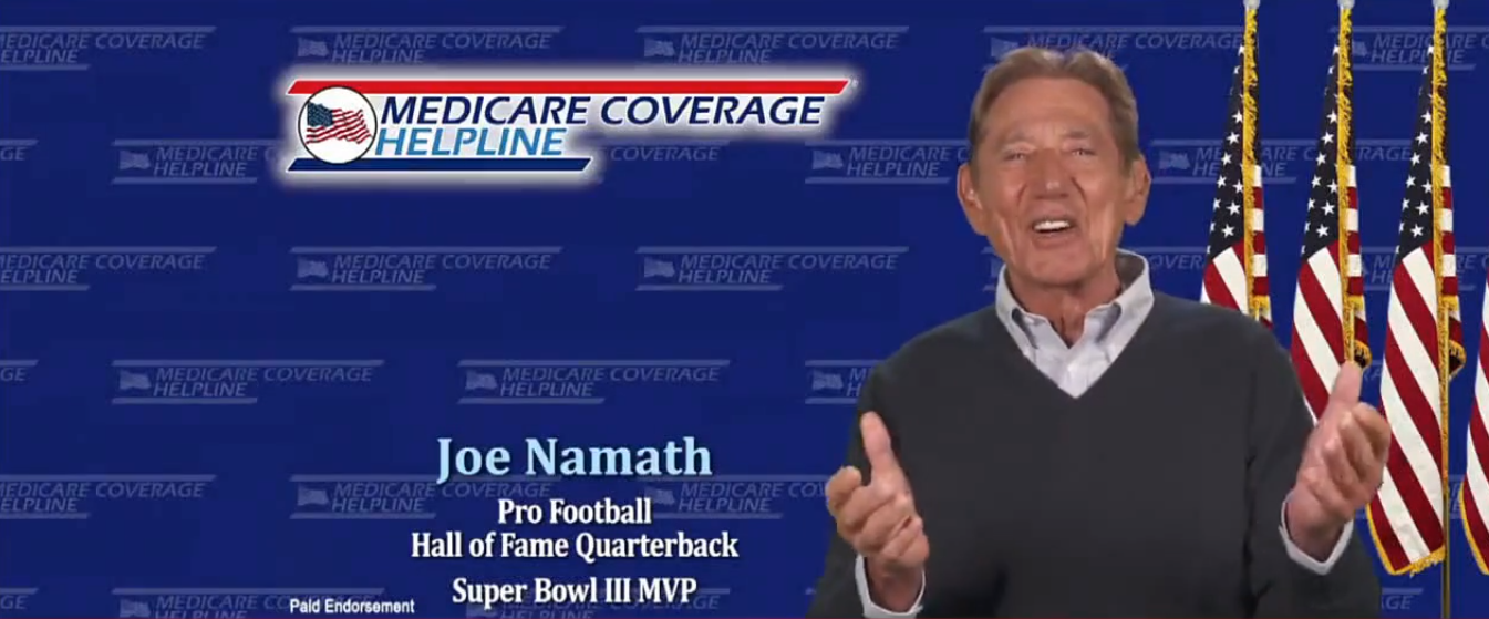 Joe Namath Medicare Advantage Commercial Review